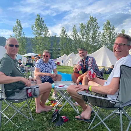 Grandprixcamp Red Bull Ring - Closest To The Track, Tents Next To The Main Entrance Luksusowy namiot Spielberg Bei Knittelfeld