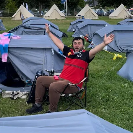 Grandprixcamp Red Bull Ring - Closest To The Track, Tents Next To The Main Entrance Spielberg Bei Knittelfeld