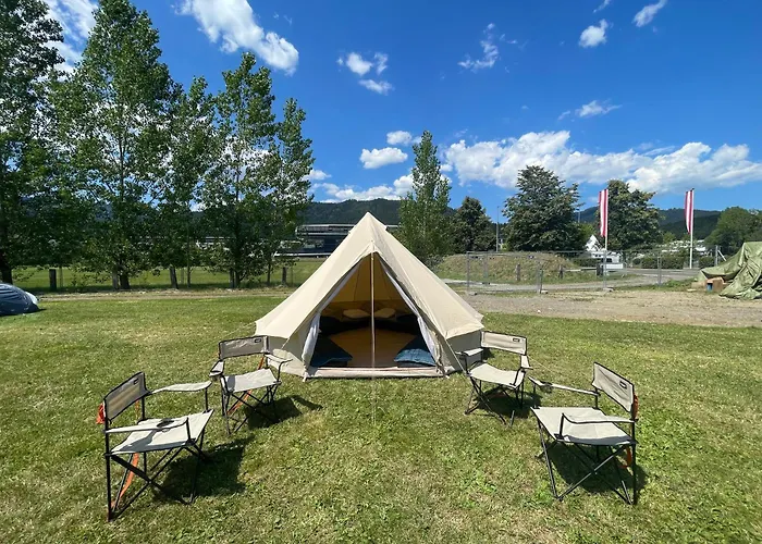 Grandprixcamp Red Bull Ring - Closest To The Track, Tents Next To The Main Entrance * Spielberg Bei Knittelfeld
