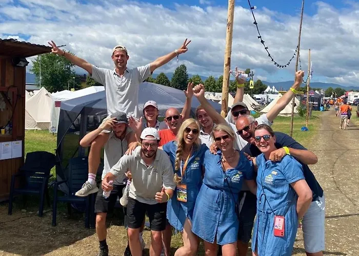 Grandprixcamp Red Bull Ring - Closest To The Track, Tents Next To The Main Entrance Luxury tent