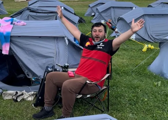 Grandprixcamp Red Bull Ring - Closest To The Track, Tents Next To The Main Entrance Spielberg Bei Knittelfeld